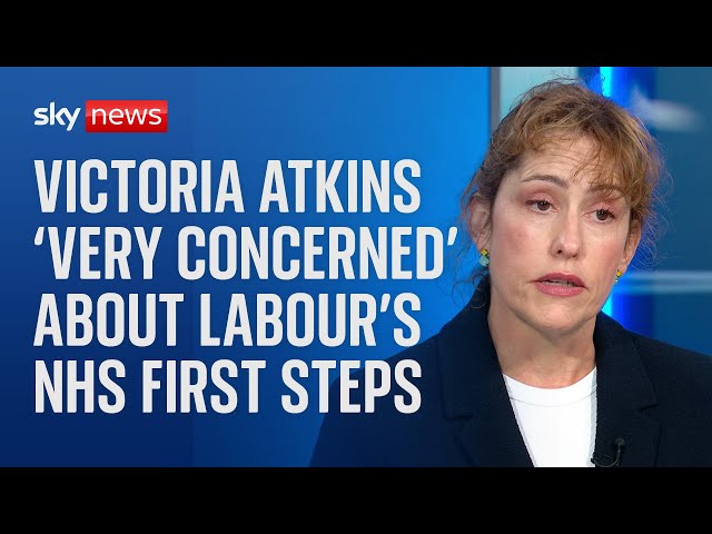 ⁣Shadow health secretary 'very concerned' about Labour's 'first steps' aroun