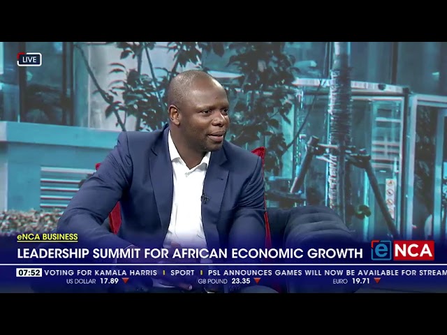 ⁣Leadership summit for African economic growth