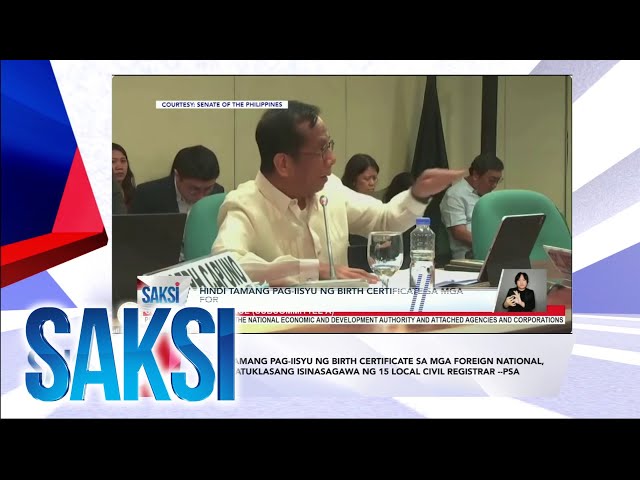 ⁣Saksi: (Recap) Hindi tamang pag-iisyu ng birth certificate sa... (Originally aired on Sept 11, 2024)