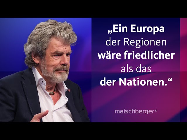 ⁣Eine Bergsteiger-Legende wird 80: Abenteurer Reinhold Messner im Gespräch | maischberger