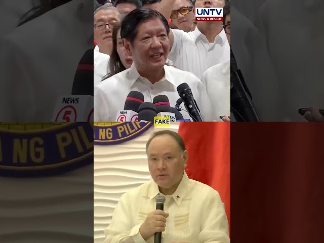 ⁣Pagre-resign ni DND Sec. Teodoro, fake news—PBBM