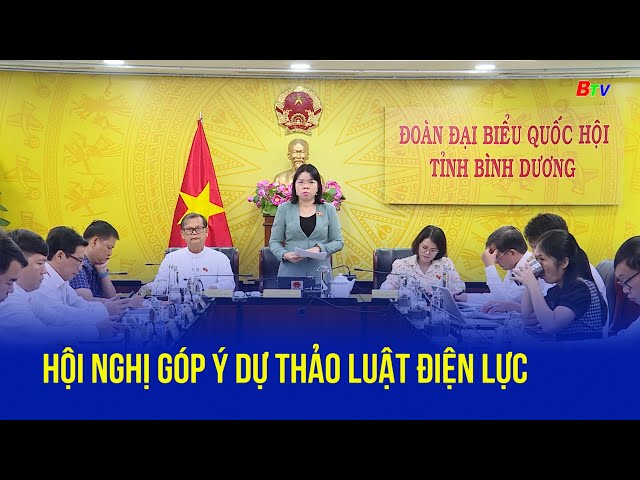 ⁣Hội nghị góp ý dự thảo luật điện lực