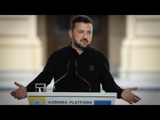 ⁣Zelenskyy calls for maximum support for Ukraine at Crimea summit