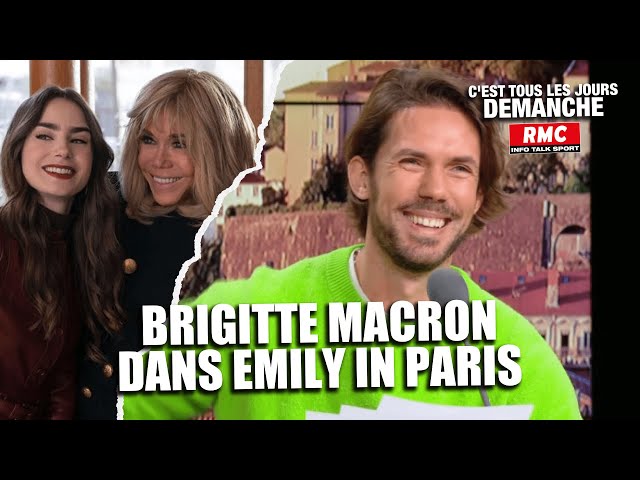 ⁣Arnaud Demanche - Brigitte Macron dans Emily In Paris