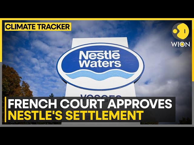 ⁣Nestle pays $2.2 mn in French water scandal | WION Climate Tracker