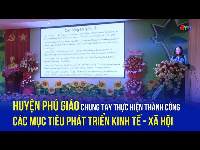 ⁣Huyện Phú Giáo chung tay thực hiện thành công các mục tiêu phát triển kinh tế - xã hội