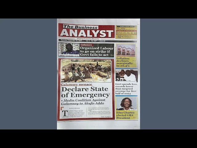 ⁣Declare state of emergency - Media coalition against galamsey to Akufo-Addo | AM Newspaper Review