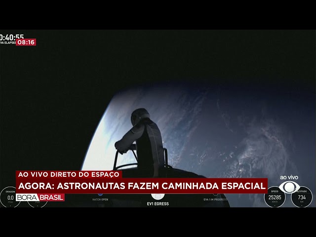 ⁣Astronautas chegam em ponto mais distante da Terra dos últimos 50 anos