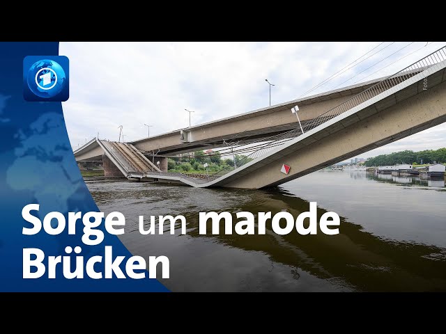 ⁣Nach Brückeneinsturz in Dresden: Sorge um marode Brücken