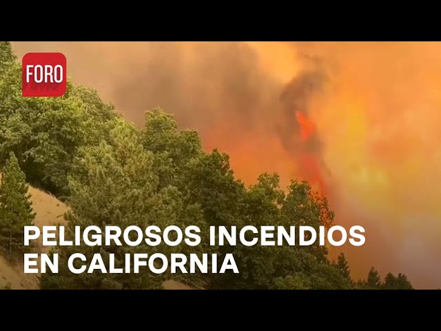 Tres incendios cerca de Los Ángeles, California - Las Noticias