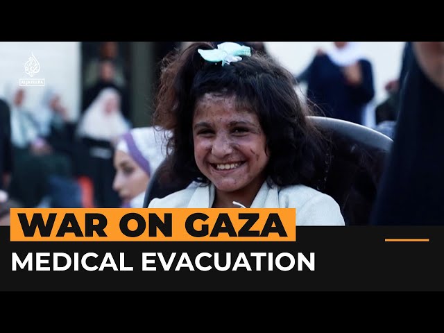 ⁣WHO evacuates 97 patients from Gaza to UAE for treatment | AJ #Shorts