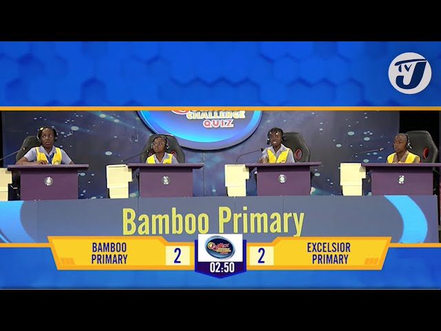 ⁣Bamboo Primary vs Excelsior Primary | TVJ Jnr. Schools' Challenge Quiz 2024