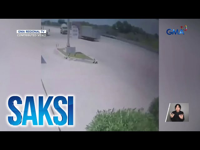 ⁣Cement mixer truck at wing van truck, nagsalpukan; 2 patay | Saksi