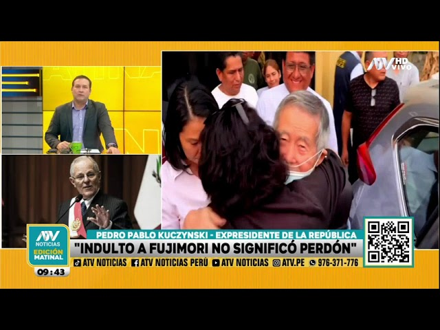 ⁣Pedro Pablo Kuczynski tras el fallecimiento de Alberto Fujimori: "El indulto no significaba per