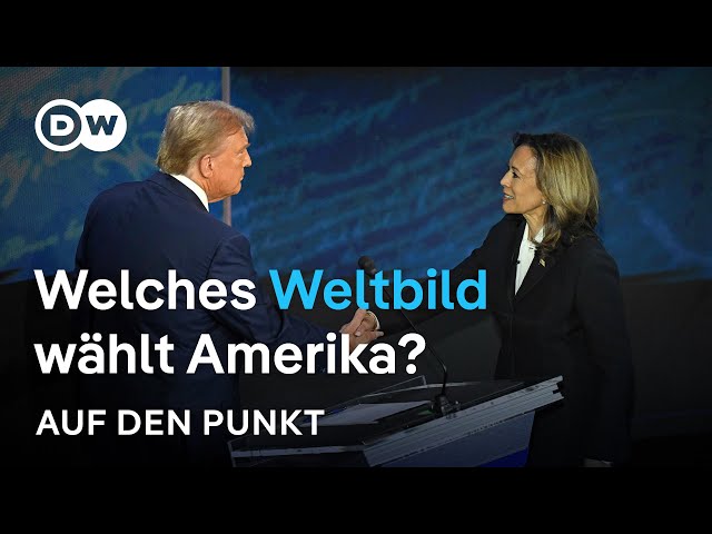 ⁣Harris gegen Trump: Welches Weltbild wählt Amerika? | Auf den Punkt