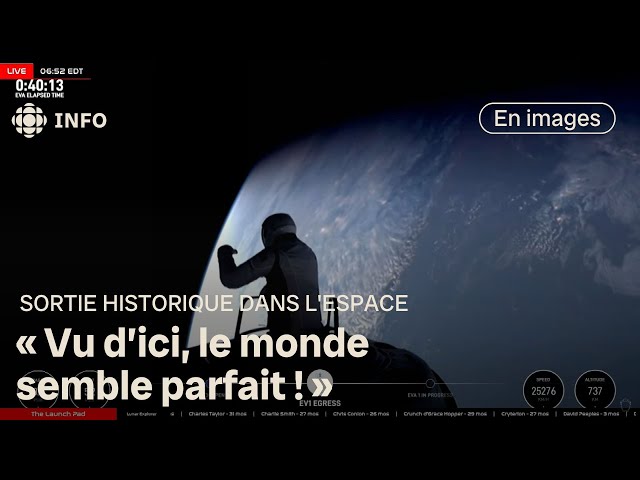 ⁣Succès pour Polaris Dawn : en direct avec un expert pour vivre ce moment historique | D'abord l