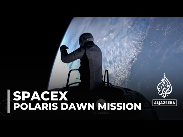 ⁣SpaceX’s Polaris Dawn astronauts complete spacewalk