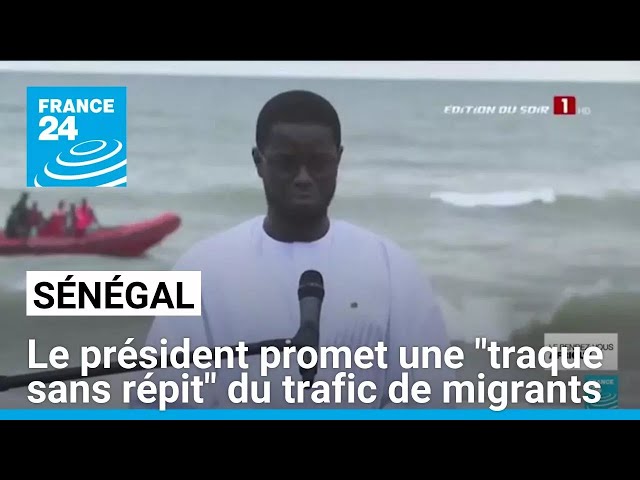 ⁣Naufrage au large de Mbour : le président promet une "traque sans répit" du trafic de migr