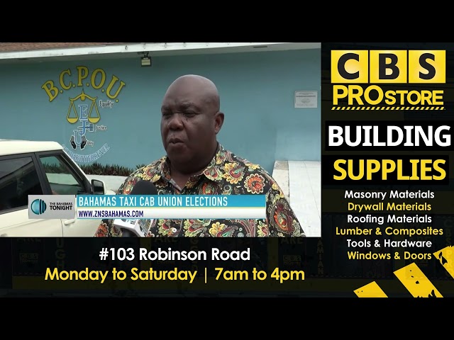 ⁣Bahamas Taxi Cab Union Elections