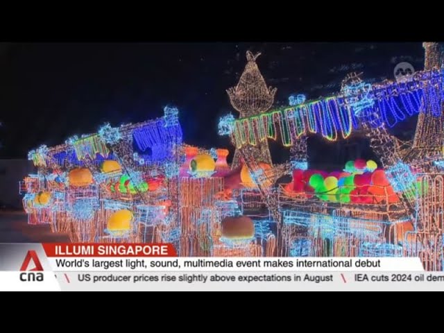 ⁣World's largest light, sound, multimedia event to make international debut in Singapore