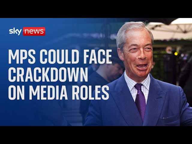 ⁣MPs could face crackdown on paid media appearances under new rules