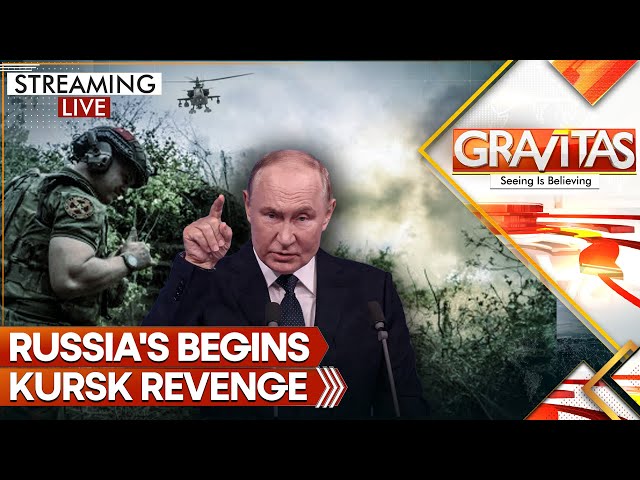 ⁣Russia Begins Kursk Revenge Offensive | Ukraine's Gamble Backfires | Gravitas Live | WION