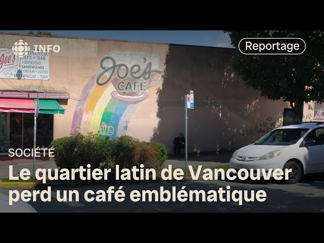 ⁣Le quartier latin de Vancouver perd un café emblématique