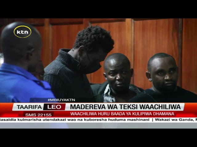 ⁣Madereva wa teksi ya apu waachiliwa, madereva hao walikamatwa kwenye mgomo wao