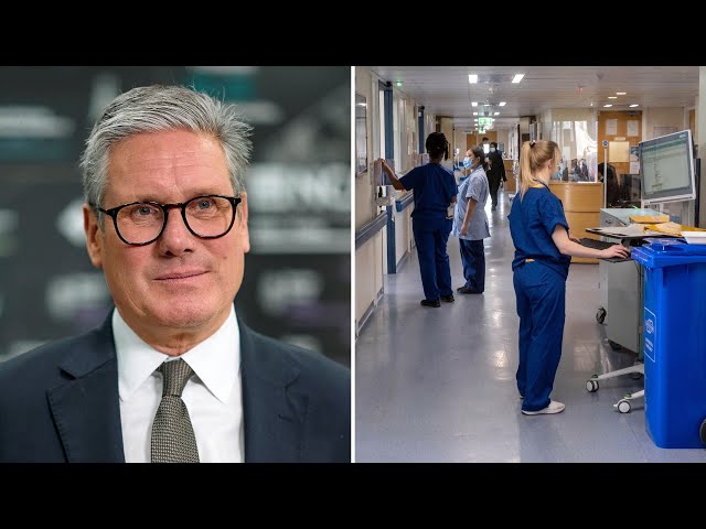 ⁣NHS in 'critical condition' major report warns as Starmer promises complete 'reimagin