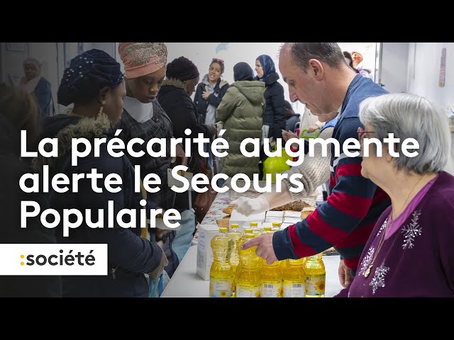 ⁣La précarité augmente alerte le Secours populaire