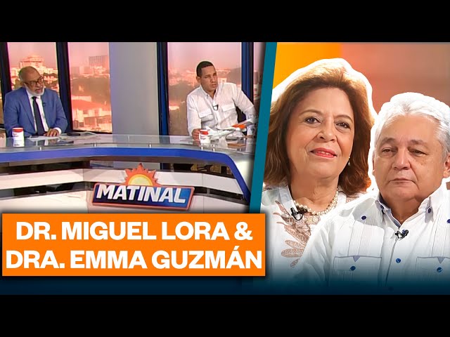 ⁣Dr. Miguel Lora Epidemiólogo, Dra. Emma Guzmán presidenta del patronato  contra la lepra | Matinal