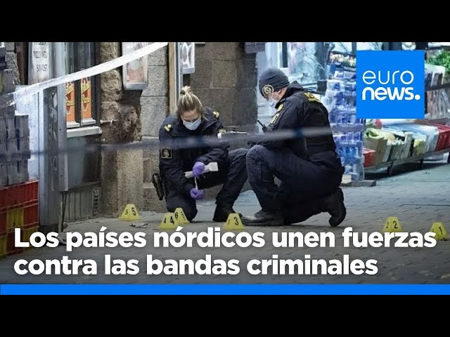 ⁣La Policía de Suecia y la de Dinamarca unen fuerzas para combatir la violencia de las bandas