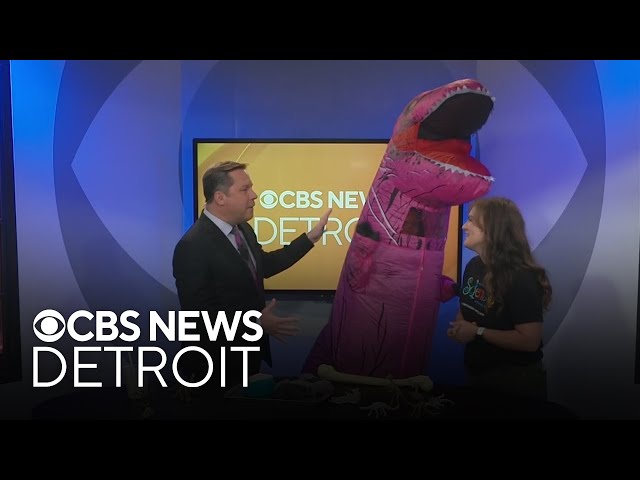 ⁣Michigan Science Center previews new "Tyrannosaurs: Meet the Family" exhibit