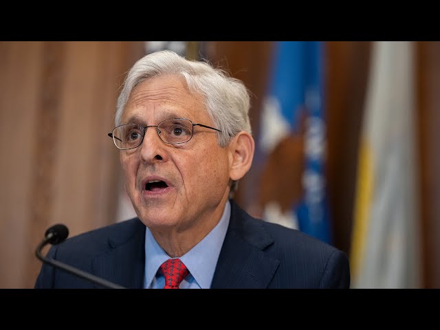 ⁣Merrick Garland denounces attacks, threats against Justice Department employees | full video