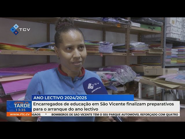 ⁣Encarregados de educação em São Vicente finalizam preparativos para o arranque do ano letivo