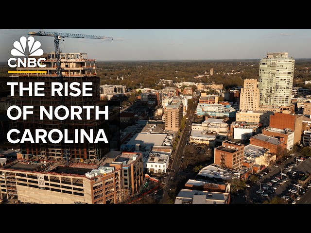 ⁣Why Everyone Is Flocking To North Carolina's Tech Hub