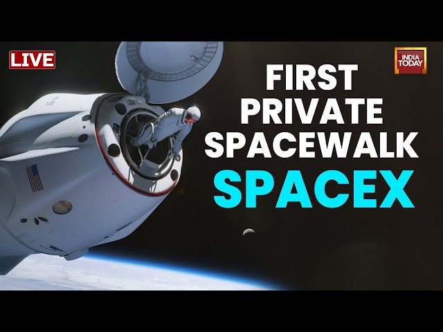 ⁣Watch LIVE: Two Polaris Dawn Astronauts Conduct World's First Private Spacewalk | SapceX