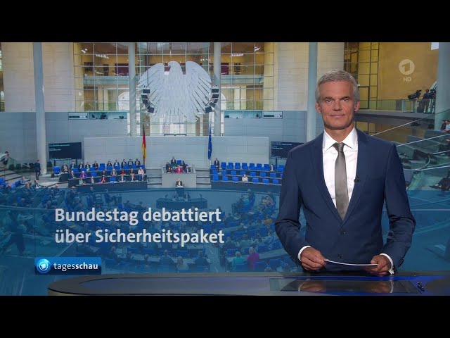 ⁣tagesschau 20:00 Uhr, 12.09.2024