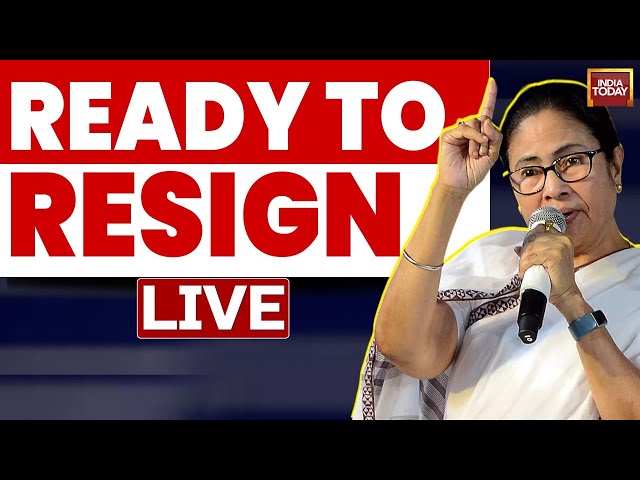 ⁣LIVE: Ready To Quit, Says Mamata Banerjee As Protesting Doctors Skip Meeting | India Today LIVE