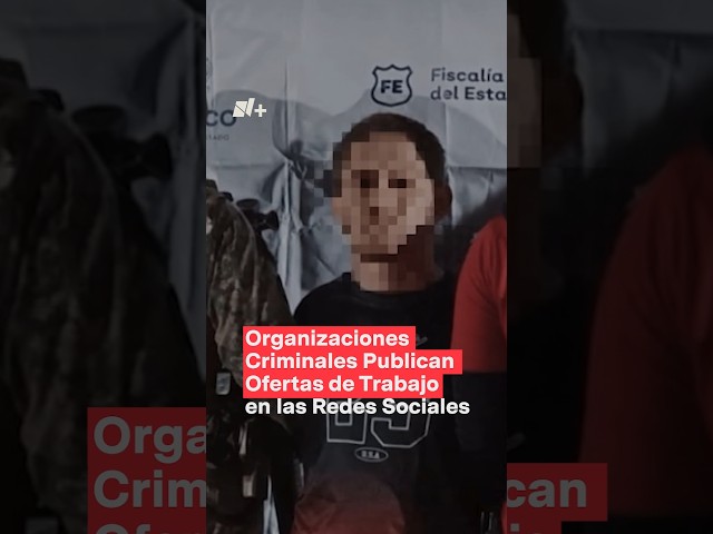 ⁣Organizaciones criminales publican ofertas de trabajo en redes #nmas #redessociales #shorts