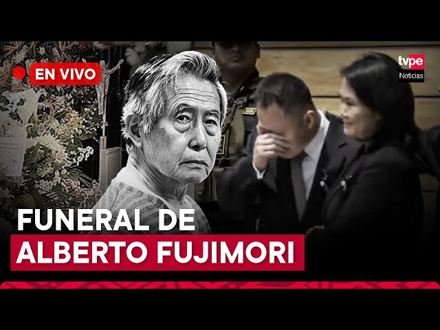 Funeral de expresidente Alberto Fujimori I TVPerú Noticias EN VIVO hoy, jueves 12 de septiembre