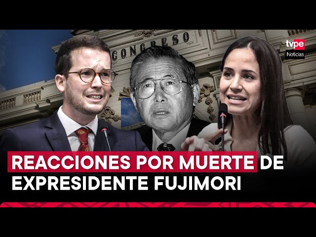 ⁣Alejandro Cavero, Sigrid Bazán y Kelly Portalatino se pronuncian tras muerte de Alberto Fujimori