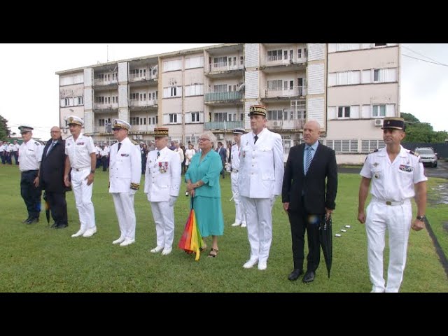 ⁣Prise de commandement de la gendarmerie en Guadeloupe .