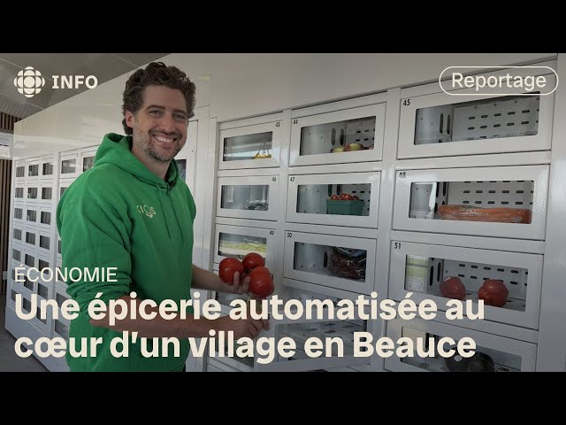 ⁣Une épicerie automatisée pour nourrir un village en Beauce