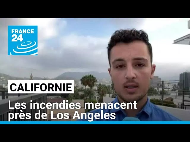 ⁣Californie : les incendies menacent près de Los Angeles, rasant des maisons • FRANCE 24