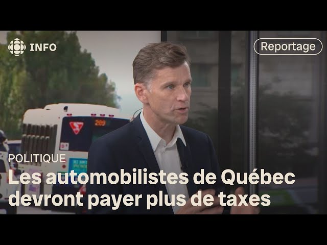 ⁣La taxe sur l’immatriculation à Québec passe de 30 $ à 90 $