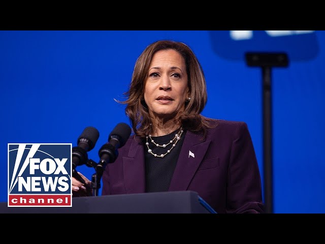 ⁣Kamala Harris holds a campaign rally in Charlotte, North Carolina