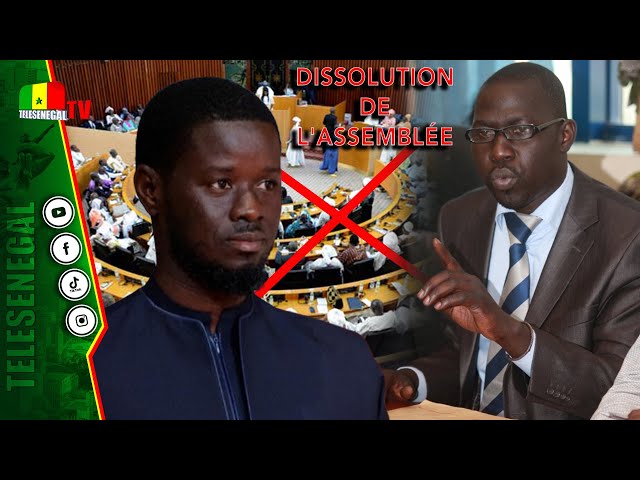 ⁣Dissolution de l'Assemblée : La réaction à chaud du député Moussa Diakhaté qui révèle que...