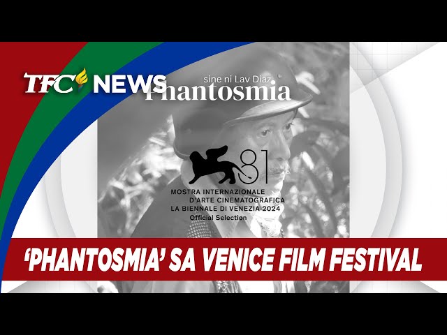 ⁣Phantosmia movie premiere mainit na tinanggap ng manonood sa Venice Film Festival | TFC News Italy