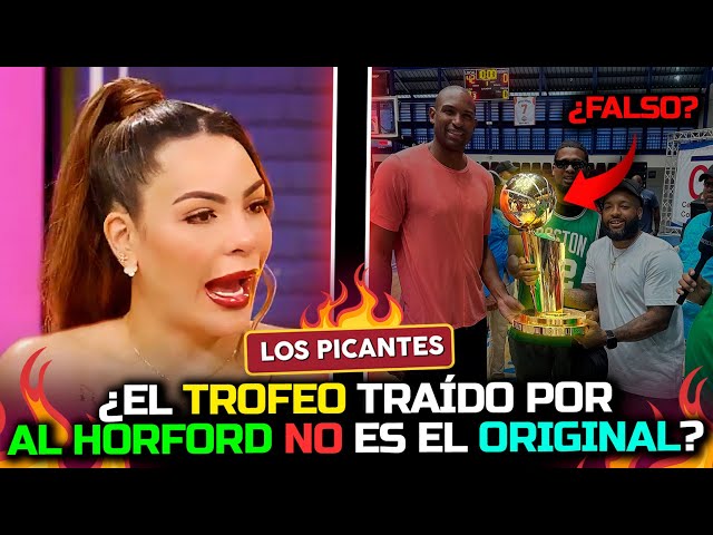 ⁣¿El trofeo traído por Al Horford no es el Original? | Vive el Espectáculo